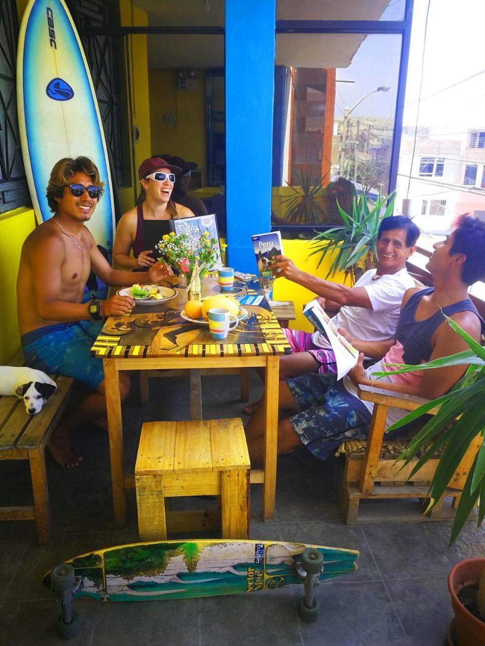 הוסטל הואנצ'אקו Urcia Surf House מראה חיצוני תמונה